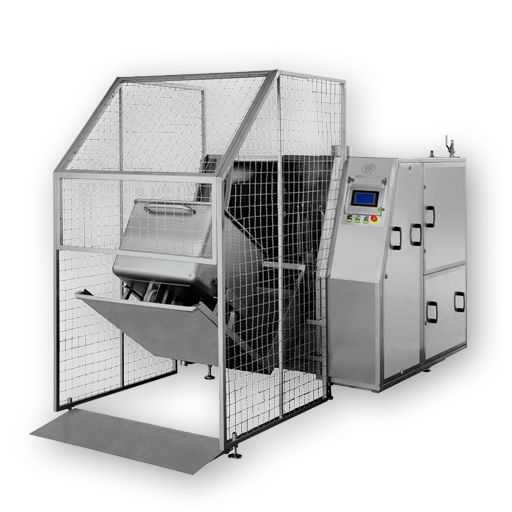 Cabine de lavage pour bac Europe de 200 litres MWF-1